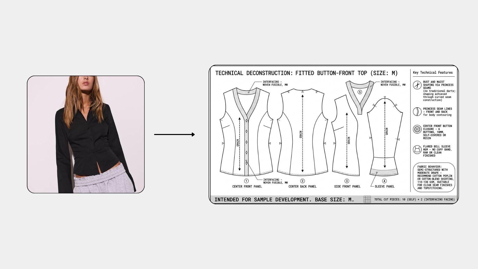 Deconstruction of Garment