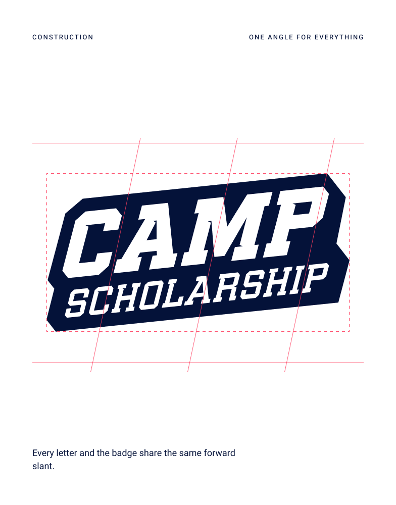 CAMP Scholarship, brand identity, image 5