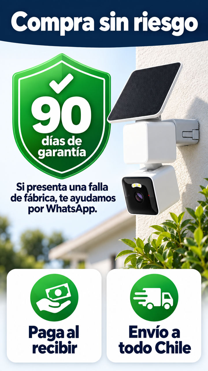 Compra sin riesgo: 90 días de garantía, paga al recibir