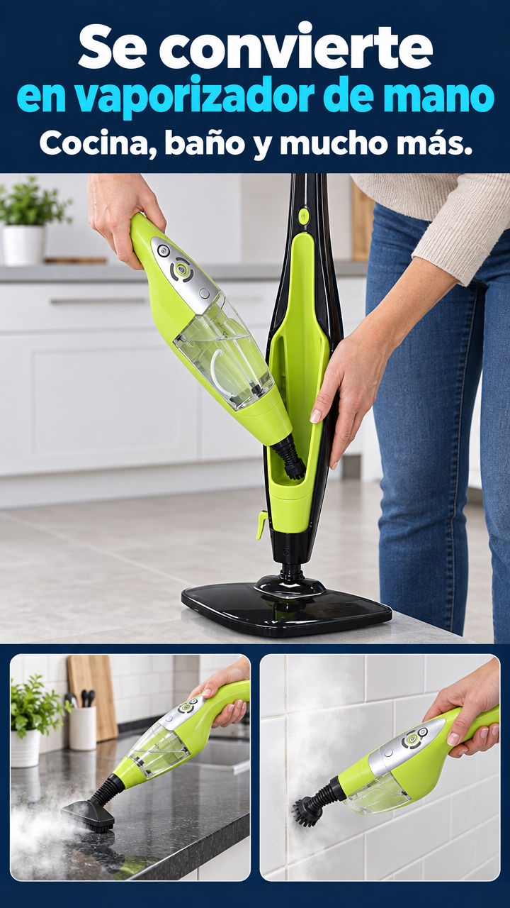 Se convierte en vaporizador de mano