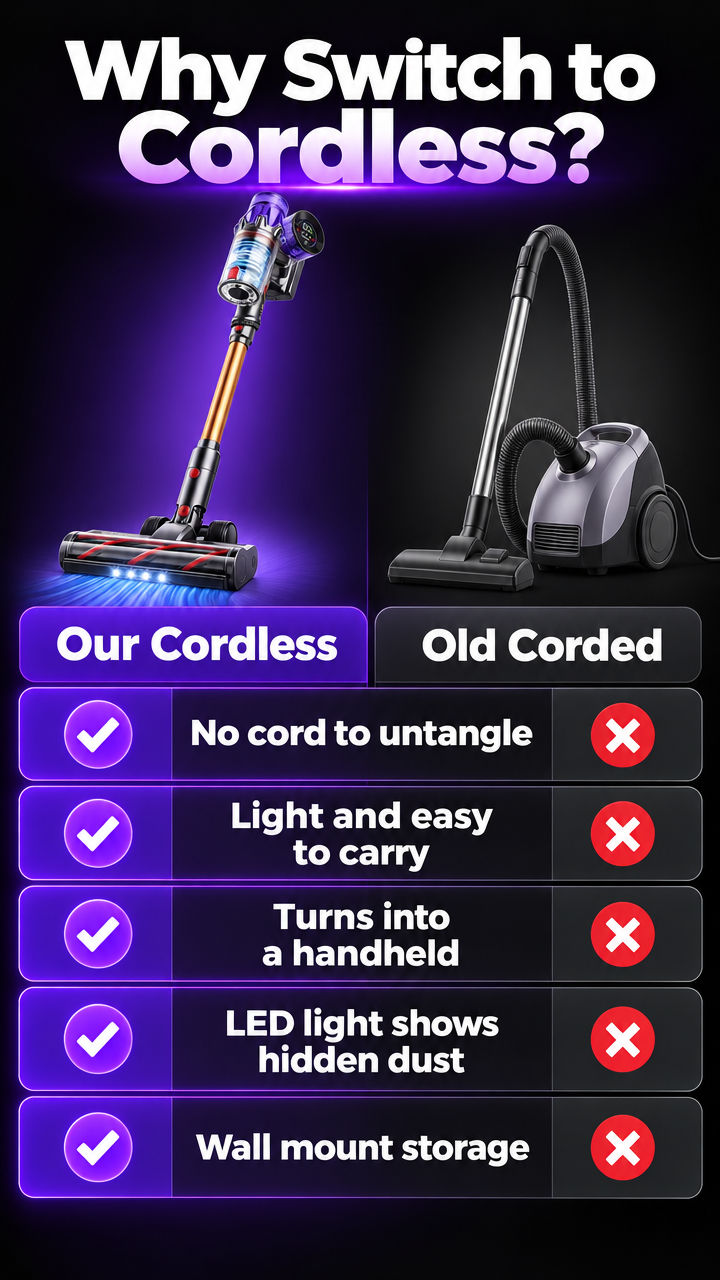 Why Switch to Cordless?