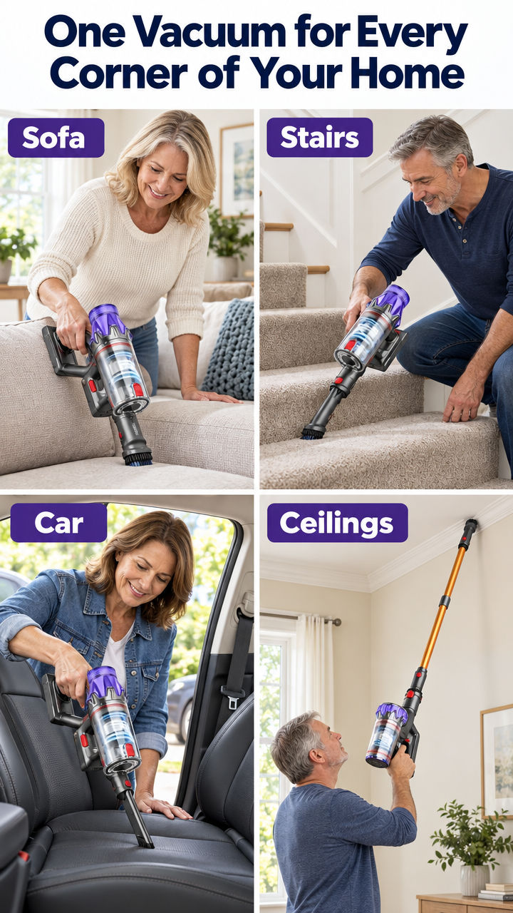 One Vacuum for Every Corner of Your Home