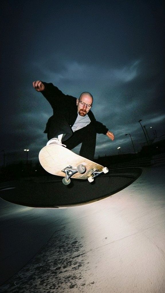 Skateboarding Trick Shot
