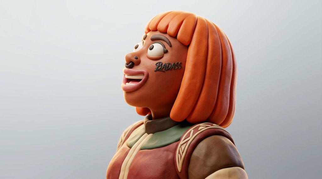 Smooth Claymation Style