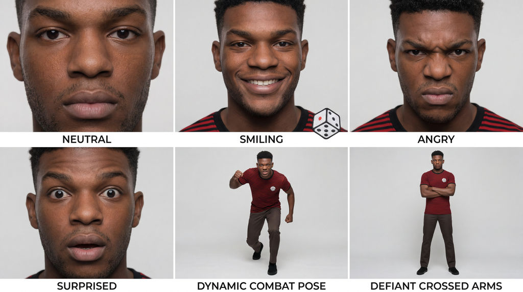 Expression & Stance Grid