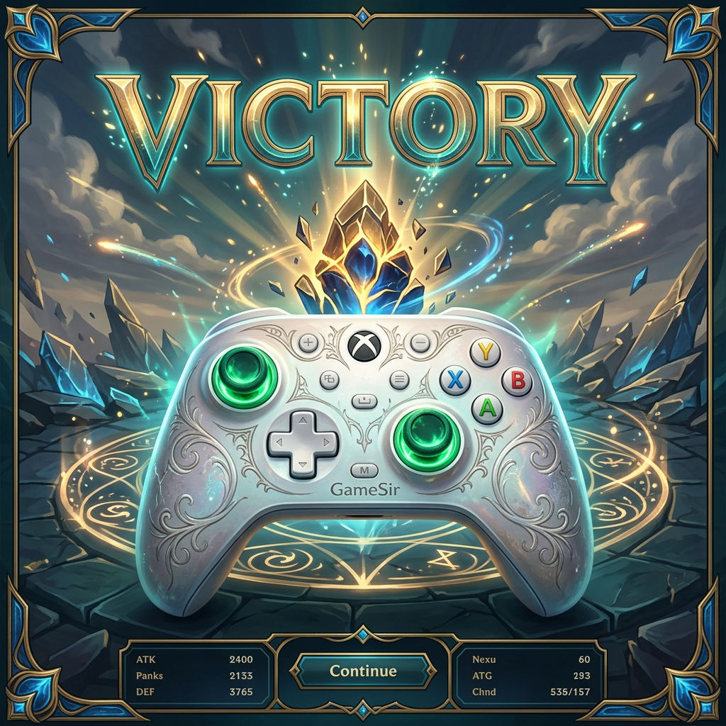 victory screen