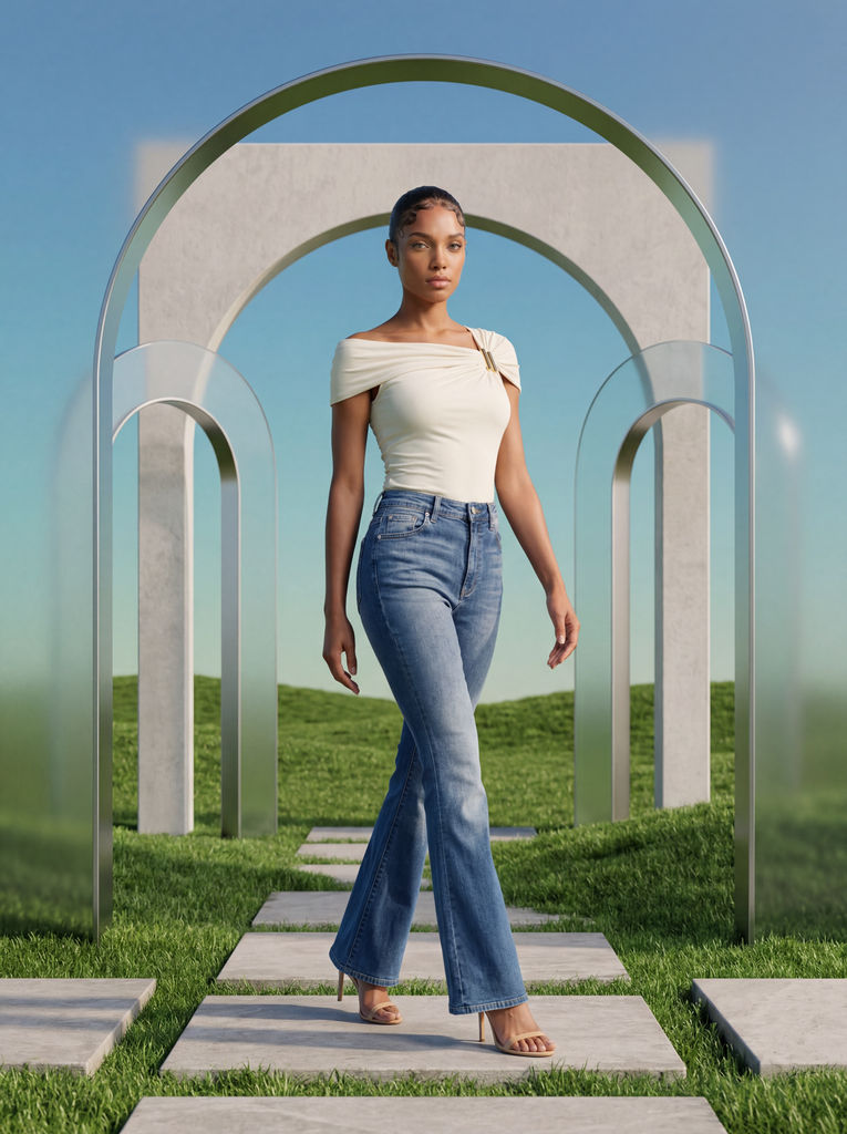 Full-Body Studio Shot