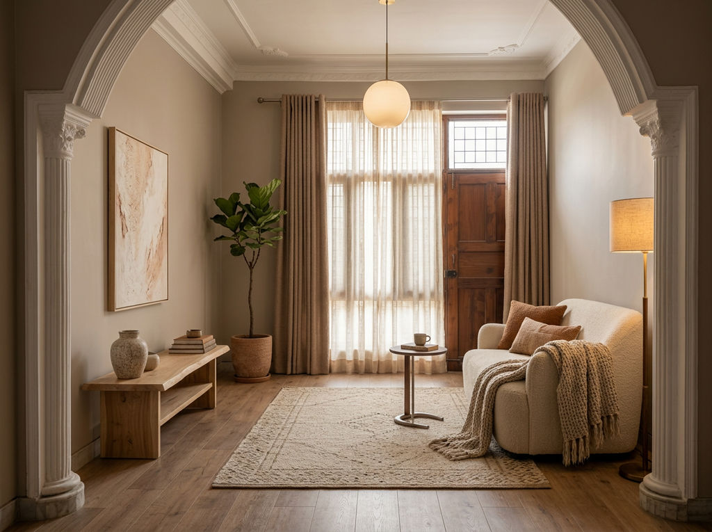 WARM CONTEMPORARY LIVING