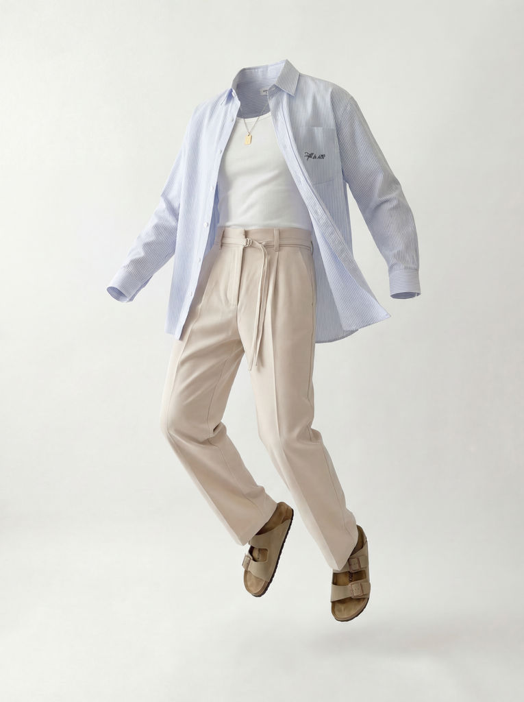 Falling Fashion Pose