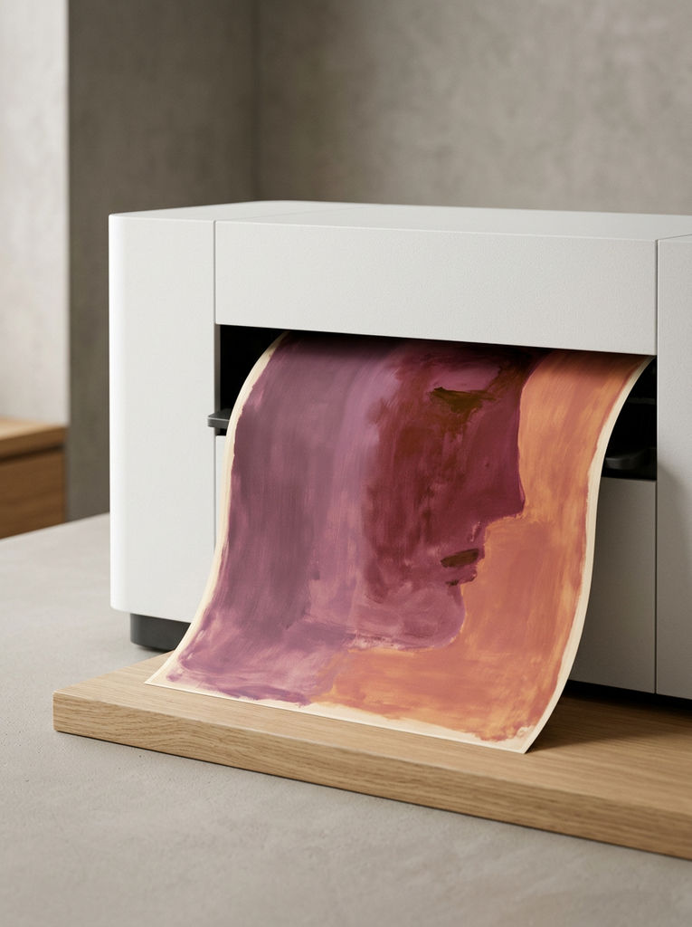 Minimalist Printer Photograph