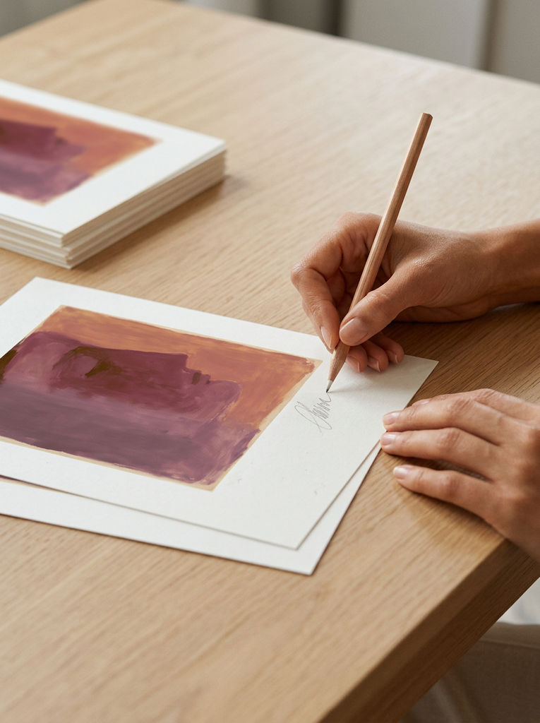 Artist Signing Print