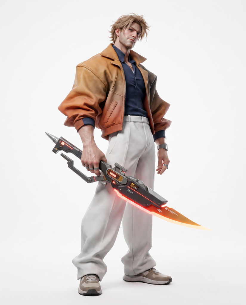 3D CGI Figurine